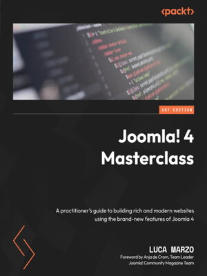 cover image of Joomla! 4 Masterclass